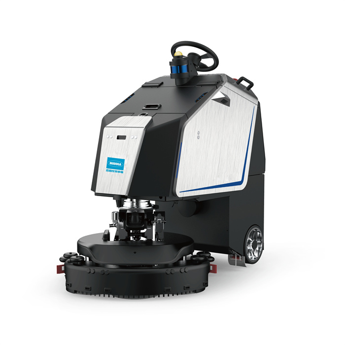 驾驶洗地机如果操作？